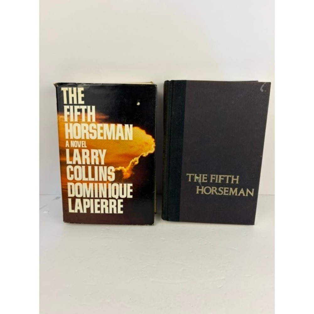 2 The Fifth Horseman Larry Collins Dominique Lapierre 1st Ed Hardcover 1980 Book